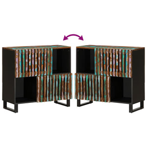 vidaXL Credenza 80x34x75 cm in Legno Massello di Acacia