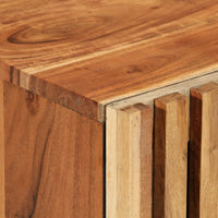 Credenza 90x34x75 cm in Legno Massello di Acacia 377575