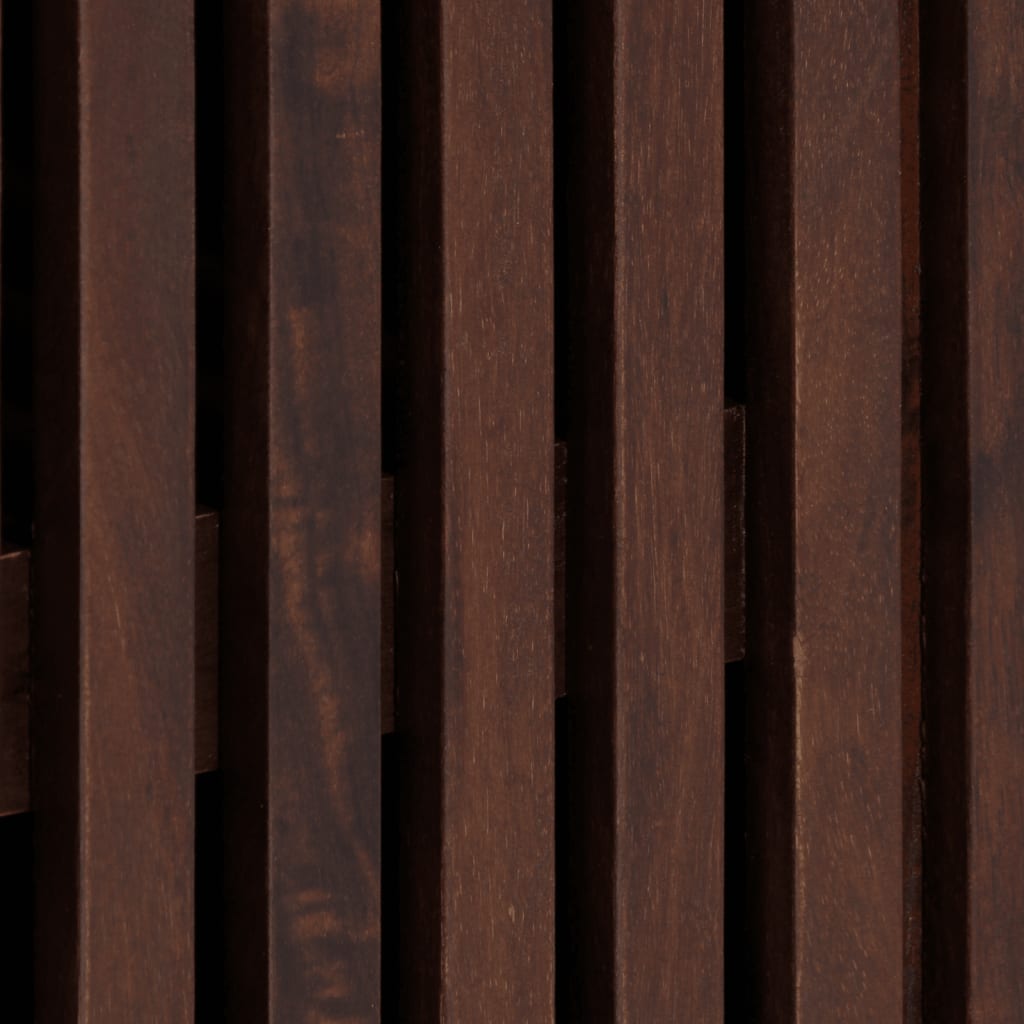 vidaXL Credenza Marrone 90x34x75 cm in Legno Massello di Mango