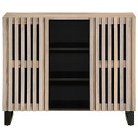 vidaXL Credenza 90x34x75 cm in Legno Massello di Mango