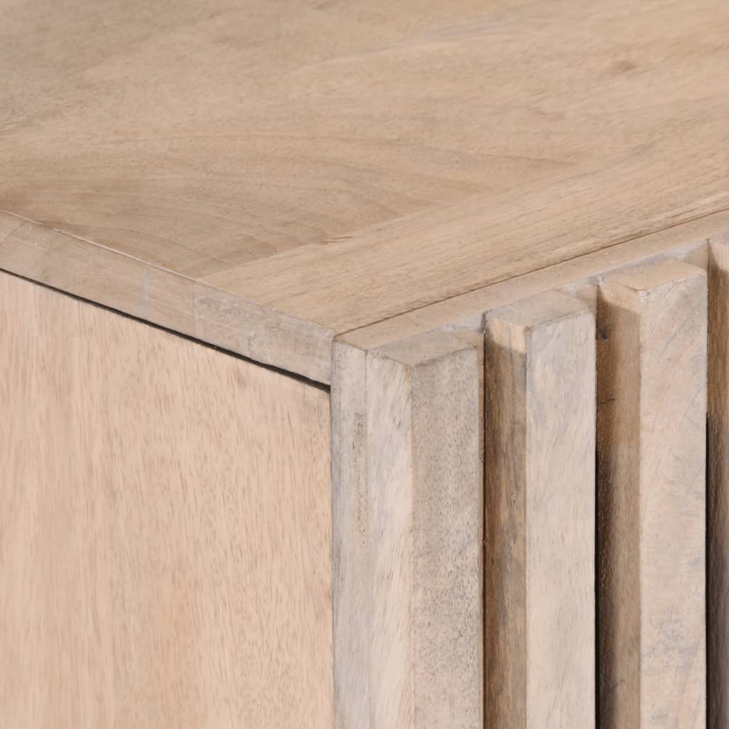 vidaXL Credenza 90x34x75 cm in Legno Massello di Mango