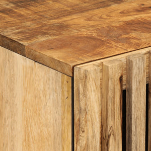 Credenza-Buffet-Armadio da cucina 40x34x110 cm in Legno Massello di Mango Grezzo