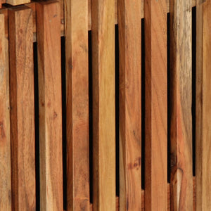 Credenza-Buffet-Armadio da cucina 40x34x110 cm in Legno Massello d'Acacia 166987