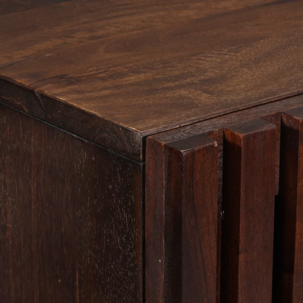 Credenza Marrone 40x34x110 cm Legno Massello di Mango
