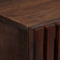 Credenza Marrone 40x34x110 cm Legno Massello di Mango