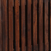 Credenza Marrone 40x34x110 cm Legno Massello di Mango 377581