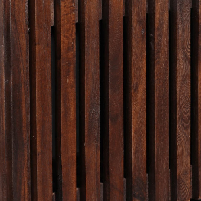 Credenza Marrone 40x34x110 cm Legno Massello di Mango