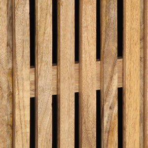 Credenza-Buffet-Armadio da cucina 60x34x100 cm in Legno Massello di Mango Grezzo