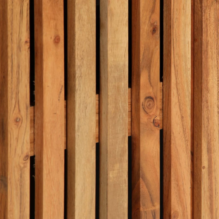 vidaXL Credenza 60x34x100 cm in Legno Massello di Acacia