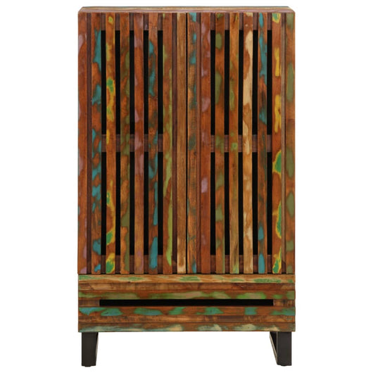 Credenza-Buffet-Armadio da cucina 60x34x100 cm in Legno Massello di Acacia 710967