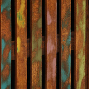 vidaXL Credenza 60x34x100 cm in Legno Massello di Acacia