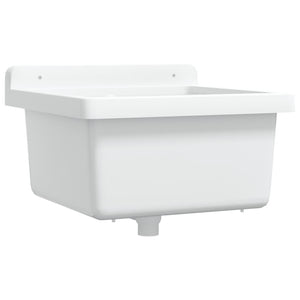 Lavabo a Parete-Lavandino-Lavello Bianco 40x40x24 cm in Resina