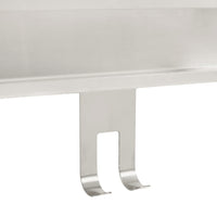 Mensola da Doccia Pensile in Acciaio Inox 304 Spazzolato 4004901