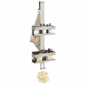 Mensola da Doccia Pensile in Acciaio Inox 304 Spazzolato 4004903