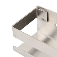 Mensola per Doccia 23x6,5x6 cm in Acciaio Inox 304 Spazzolato 4004906