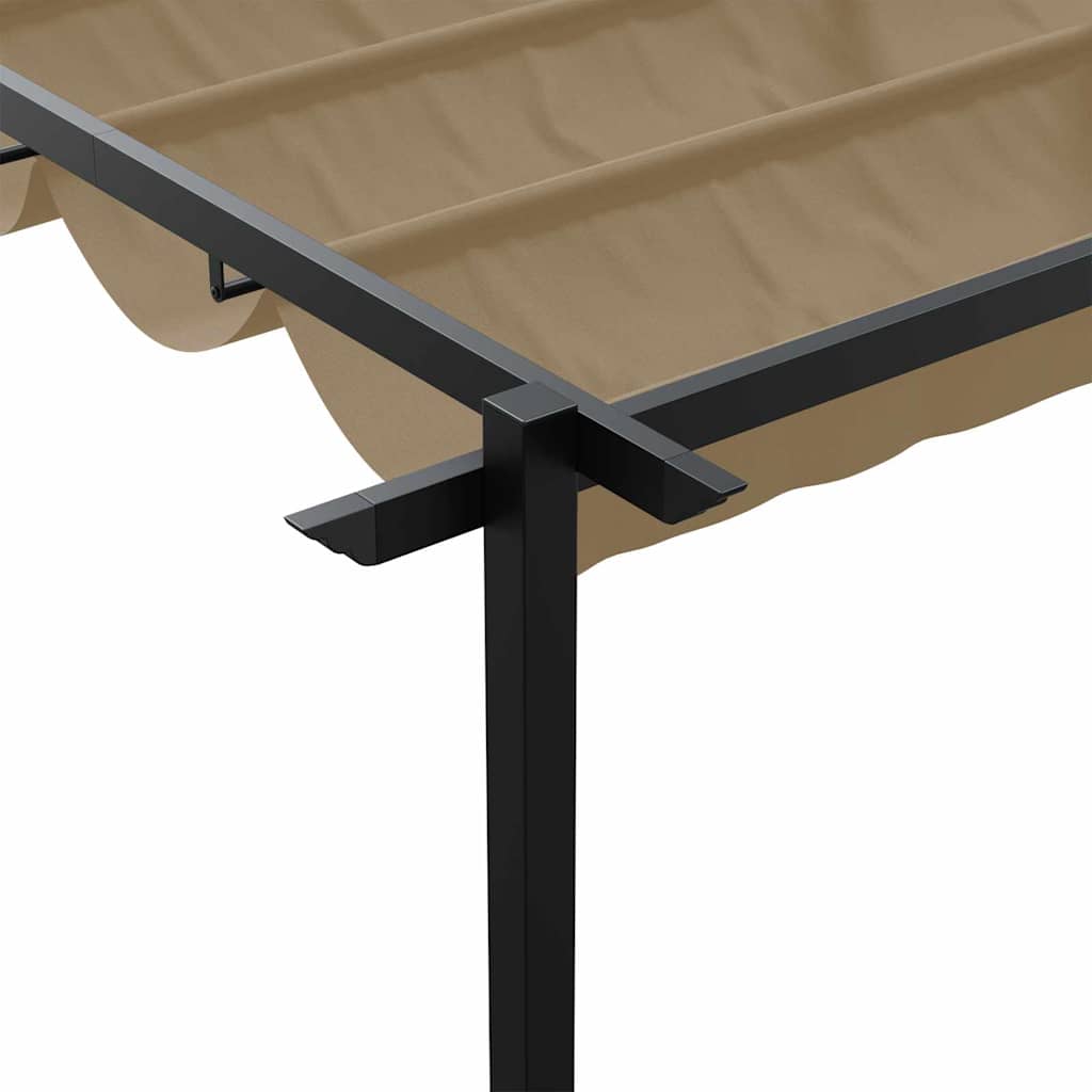 Gazebo a Muro Talpa Acciaio 4003973