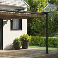 Gazebo a Muro Talpa Acciaio 4003976