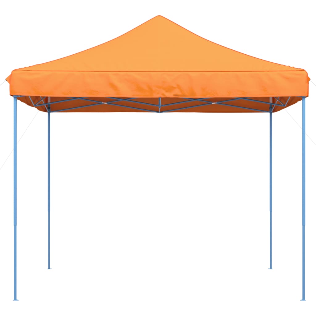 Tenda da Festa Pieghevole Pop-Up Arancione 292x292x315 cm
