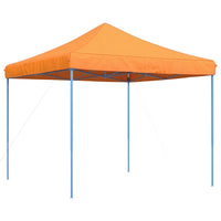 Tenda da Festa Pieghevole Pop-Up Arancione 292x292x315 cm