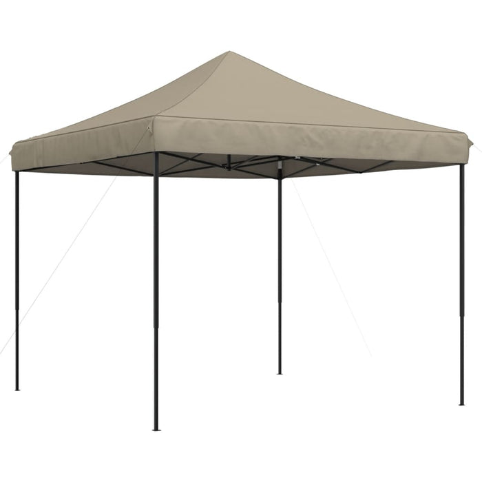 Tenda da Festa Pieghevole Pop-Up Tortora 292x292x315 cm