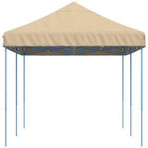 Tenda da Festa Pieghevole Pop-Up Beige 580x292x315 cm