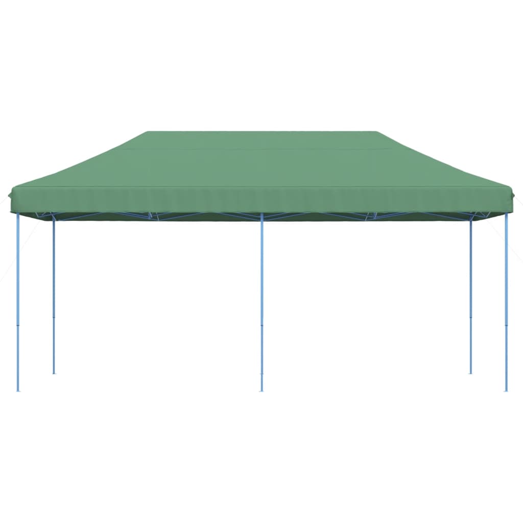 Tenda da Festa Pieghevole Pop-Up Verde 580x292x315 cm