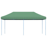 Tenda da Festa Pieghevole Pop-Up Verde 580x292x315 cm