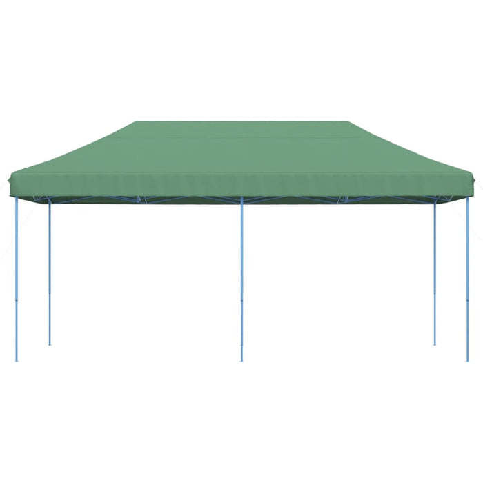 Tenda da Festa Pieghevole Pop-Up Verde 580x292x315 cm