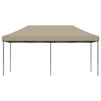 Tenda da Festa Pieghevole Pop-Up Tortora 580x292x315 cm 4004938