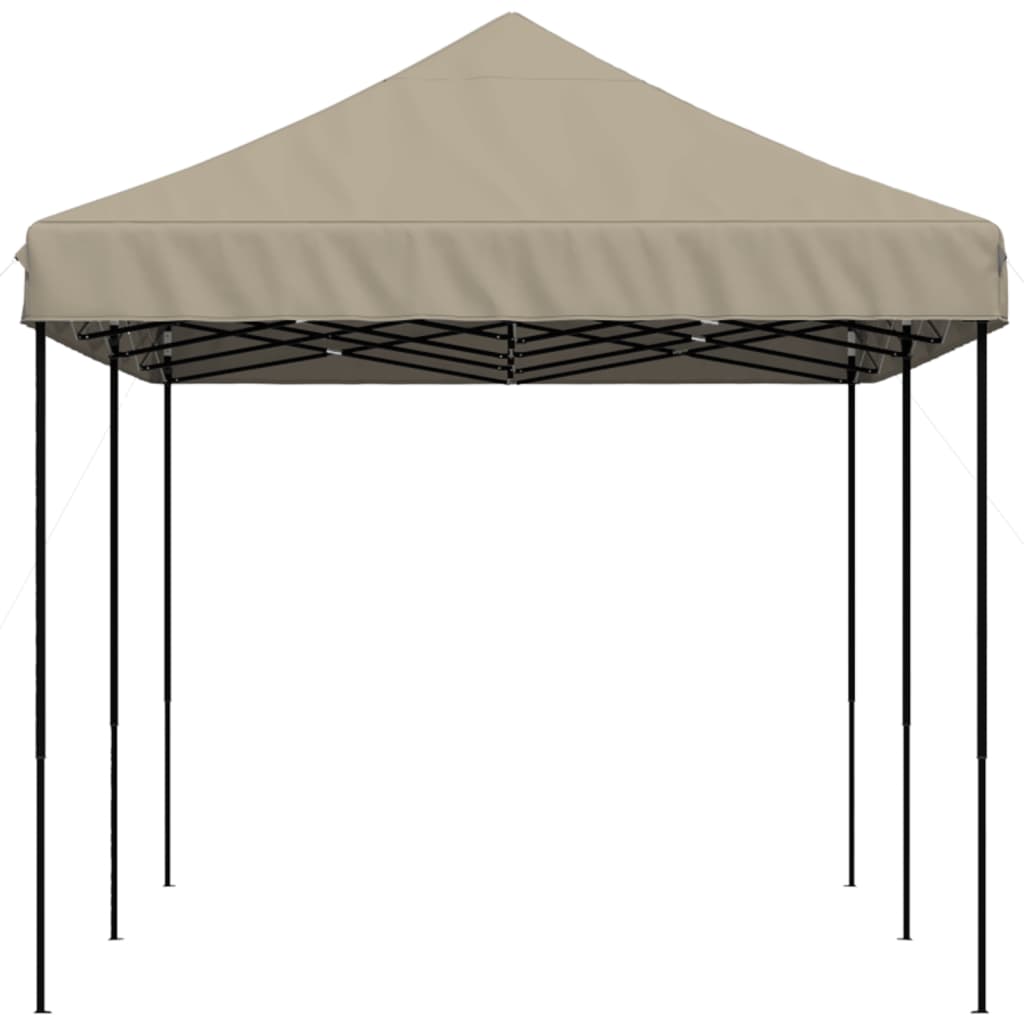 Tenda da Festa Pieghevole Pop-Up Tortora 580x292x315 cm 4004938