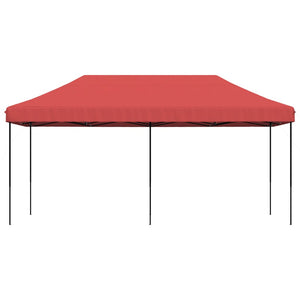 Tenda da Festa Pieghevole Pop-Up Bordò 580x292x315 cm