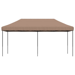 Tenda da Festa Pieghevole Pop-Up Tortora 580x292x315 cm