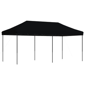 Tenda da Festa Pieghevole Pop-Up Nero 580x292x315 cm 4004942