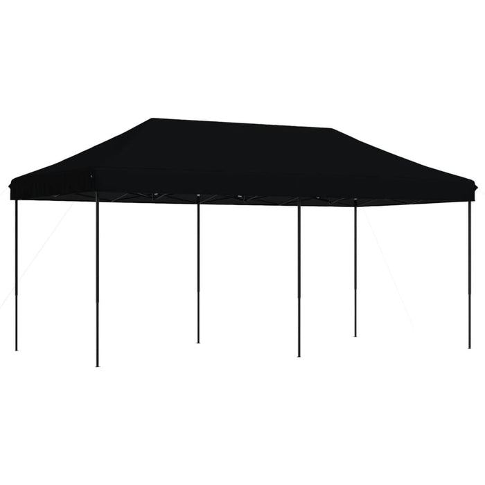 Tenda da Festa Pieghevole Pop-Up Nero 580x292x315 cm 4004942