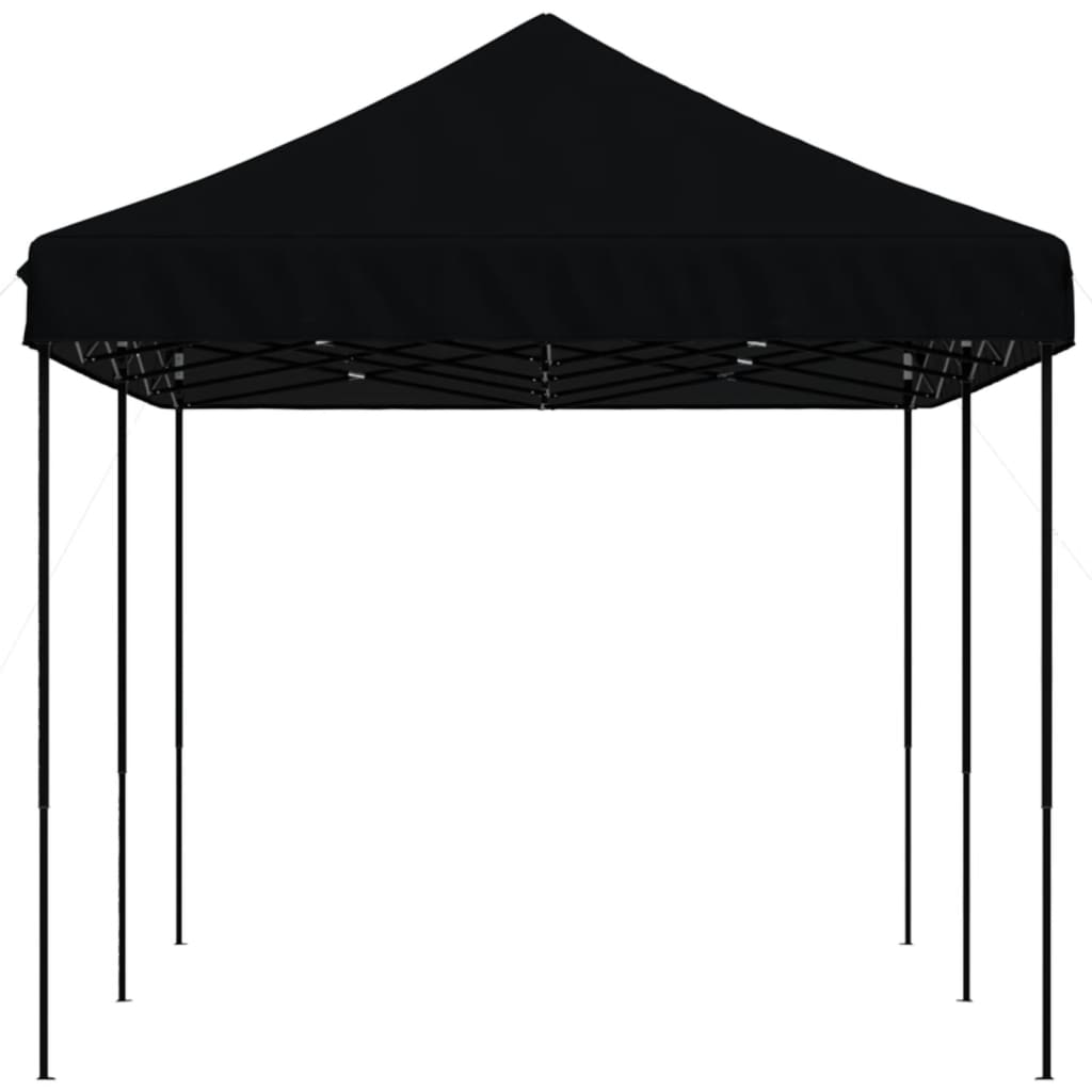 Tenda da Festa Pieghevole Pop-Up Nero 580x292x315 cm 4004942