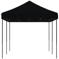 Tenda da Festa Pieghevole Pop-Up Nero 580x292x315 cm