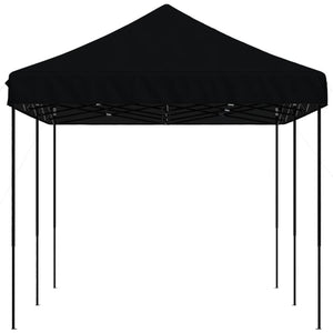 Tenda da Festa Pieghevole Pop-Up Nero 580x292x315 cm