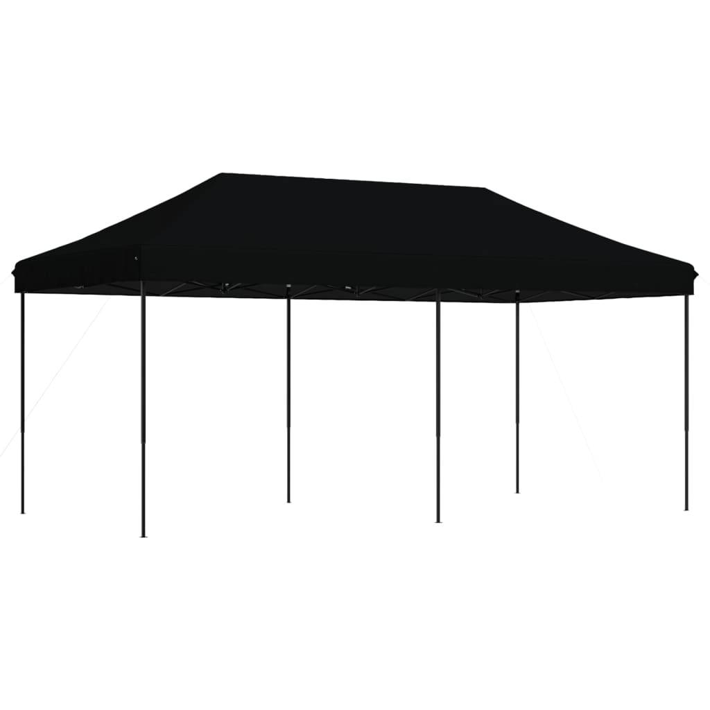 Tenda da Festa Pieghevole Pop-Up Nero 580x292x315 cm 4004942