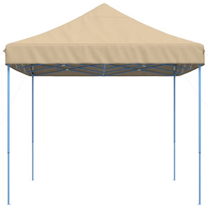 Tenda da Festa Pieghevole Pop-Up Beige 440x292x315 cm
