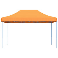 Tenda da Festa Pieghevole Pop-Up Arancione 292x292x315 cm