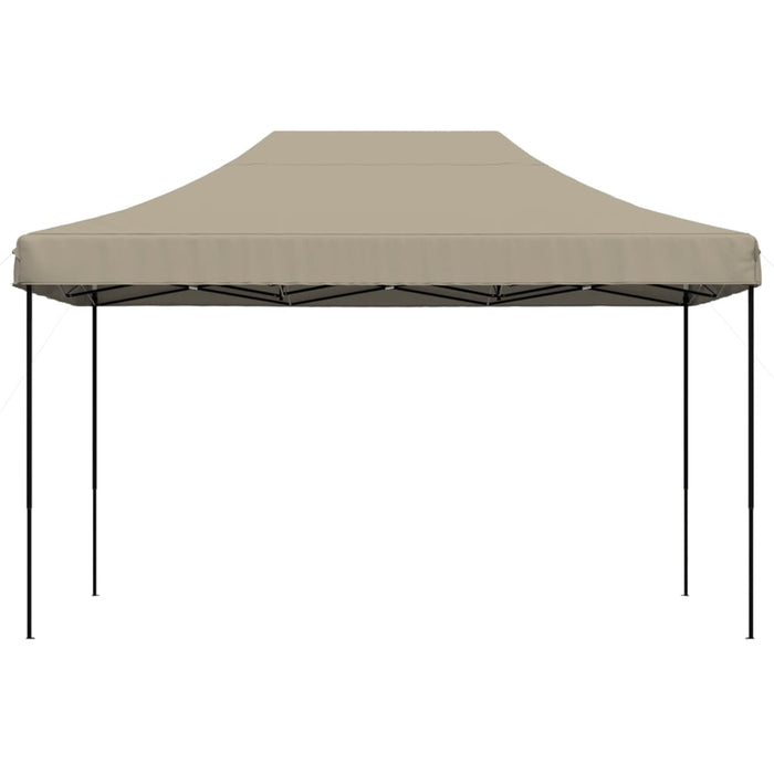 Tenda da Festa Pieghevole Pop-Up Tortora 292x292x315 cm