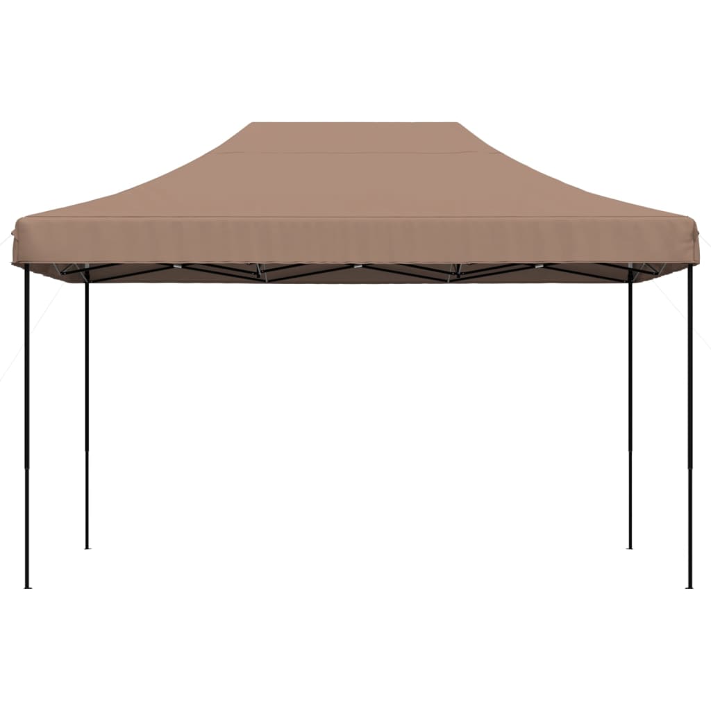 Tenda da Festa Pieghevole Pop-Up Marrone 440x292x315 cm