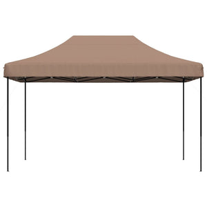 Tenda da Festa Pieghevole Pop-Up Marrone 440x292x315 cm
