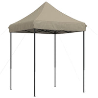 Tenda da Festa Pieghevole Pop-Up Tortora 200x200x306 cm 4004986