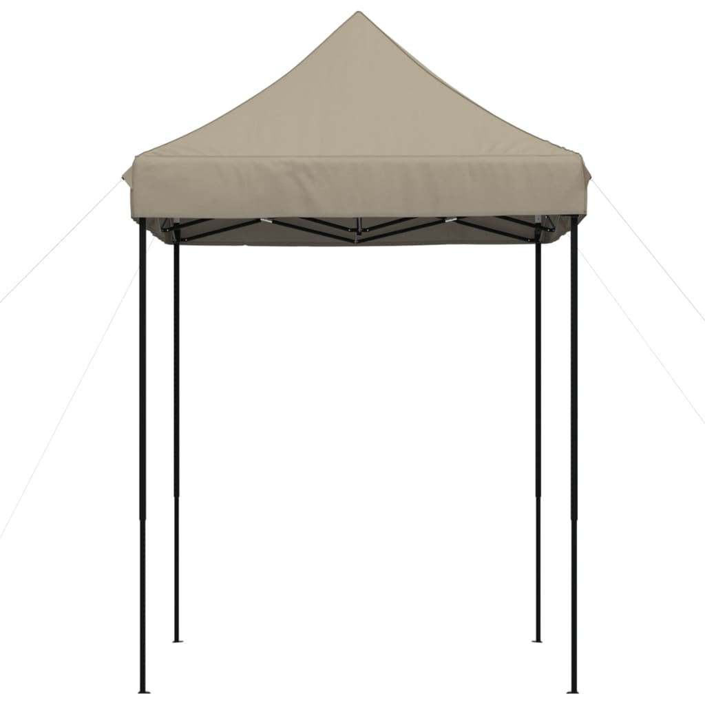 Tenda da Festa Pieghevole Pop-Up Tortora 200x200x306 cm