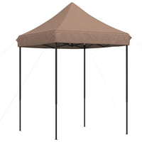 Tenda da Festa Pieghevole Pop-Up Marrone 200x200x306 cm