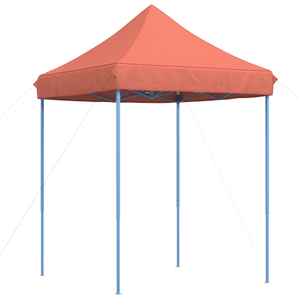 Tenda da Festa Pieghevole Pop-Up Terracotta 200x200x306 cm