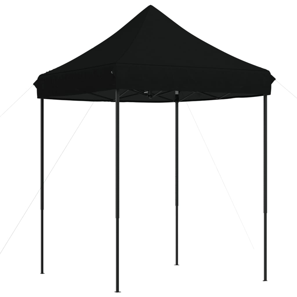 Tenda da Festa Pieghevole Pop-Up Nero 200x200x306 cm