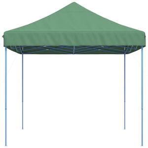 Tenda da Festa Pieghevole Pop-Up Verde 410x279x315 cm