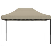 Tenda da Festa Pieghevole Pop-Up Tortora 410x279x315 cm 4005010